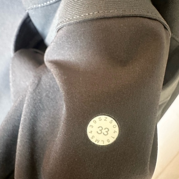 Lululemon Commission Pant Slim Gray 33x33 - Picture 6 of 6